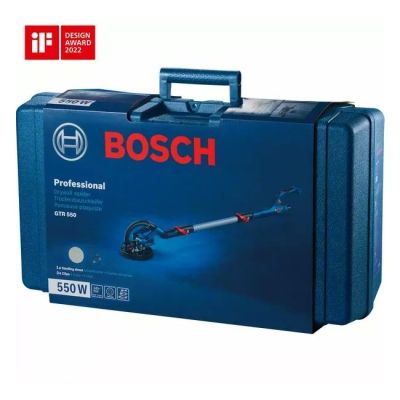 2. Bosch 500er Serie GTR 550 Trockenbauschleifer, 910 U/min, Schwarz, Blau, Weiß, 500 W