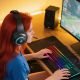 11. QCY Heroad V200 Tri-Mode Gaming-Kopfhörer mit 7.1-Sound, 240 Stunden Akkulaufzeit und abnehmbarem Mikrofon – Schwarz