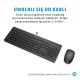 19. HP 230 Kabellose Maus- und Tastatur-Kombination Kabellos Schwarz 18H24AA#ABB