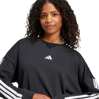 11. adidas Essentials 3-Streifen French Terry Sweatshirt W JE0016