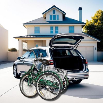 8. 3-RAD-FALTRAD 24 GRÜN SHIMANO 7-GANG