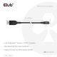 5. CLUB3D CAC-1563 2m USB Typ-C DisplayPort Kabeladapter Schwarz