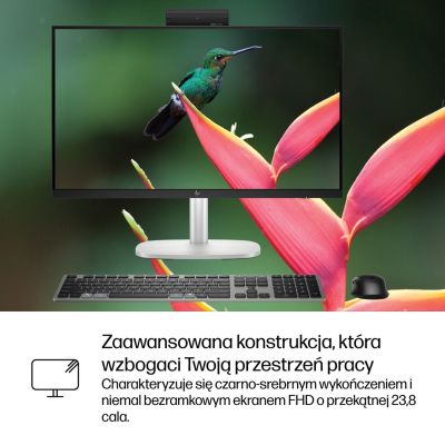 13. HP Elite Studio 8 AiO G1i Ultra 7 265 23,8" FHD 250 Nits IPS LBL AG 16 GB DDR5 5600 SSD 1 TB Intel Grafik 5MP Kamera Windows 11 Pro 3 Jahre Vor-Ort-Service