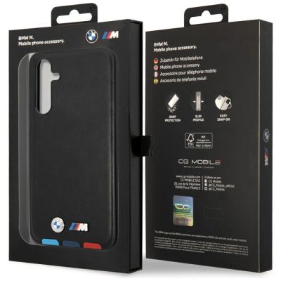 8. Koffer BMW BMHCSA5422PTDK A54 schwarz/schwarz Leder Stamp Tricolor