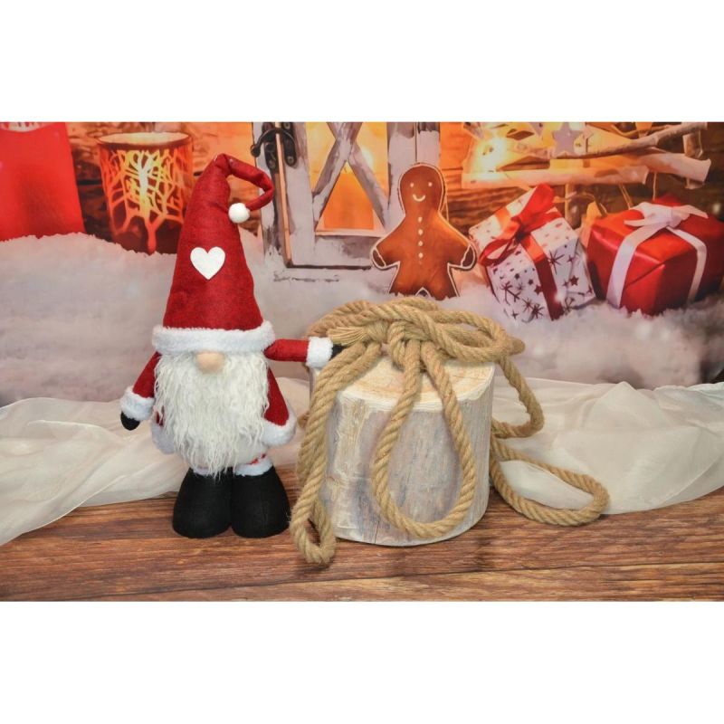 18. Weihnachtswichtel auf Teleskopen 25x15x60-75cm