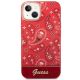 3. Guess GUHCP14SHGBNHR iPhone 14 6,1" rot/rotes Hardcase Bandana Paisley