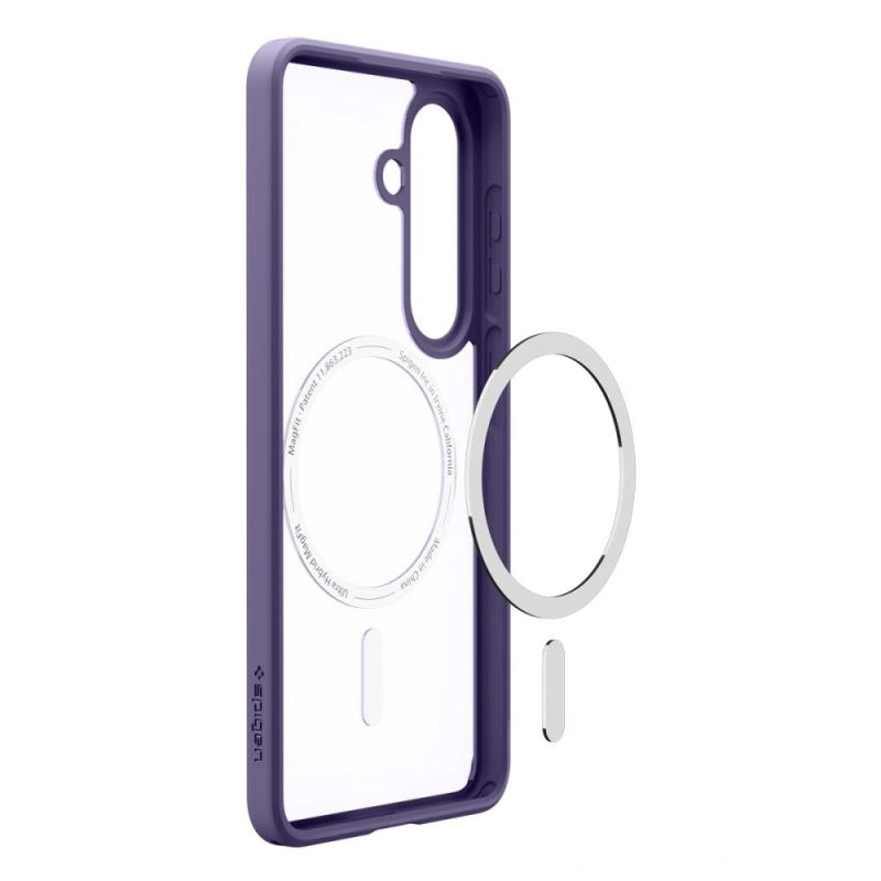 4. Spigen Ultra Hybrid Mag MagSafe Hülle für Samsung Galaxy S26+ - Transparentes Marineblau