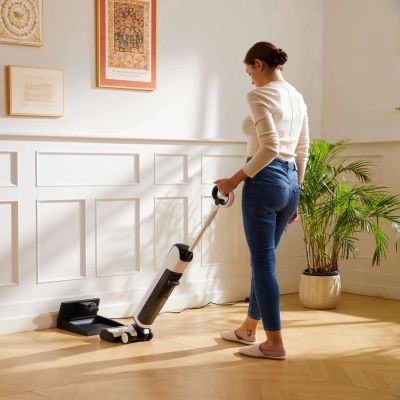 13. UWANT D100 17000Pa Standstaubsauger mit Wischfunktion und Ladestation - Weiß
