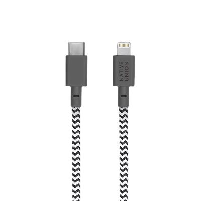 2. Native Union Night Cable - USB-C - Lightning-Kabel, 3 m (Zebra)