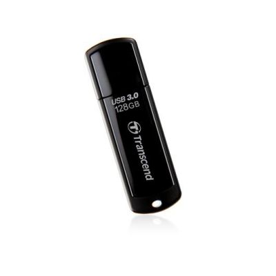 Transcend JetFlash 700 USB 3.1 USB-Stick, 128 GB, schwarz