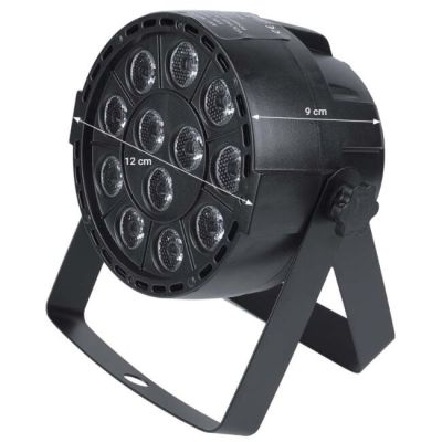 7. LIGHT4ME P12 LED PAR RGBW – Mobiler und kompakter LED-PAR-Scheinwerfer