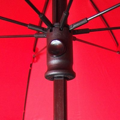 5. EuroSCHIRM Birdiepal Outdoor-Regenschirm aus rotem Fiberglas-Polyamid in voller Größe