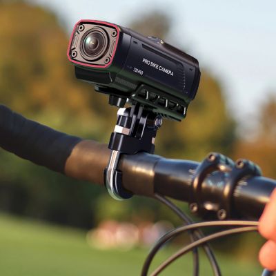 12. AKEEYO 730Pro 4K Lenker-Videorekorder Sportkamera für Fahrräder und Motorräder - Schwarz
