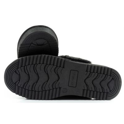 9. O'neill Pomnio Damen Hausschuhe, isolierte Slipper, modisch, warm, Schwarz