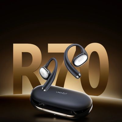 11. OWS QCY Crossky R70 LDAC IPX5 Kopfhörer mit Ohrhaken – Schwarz