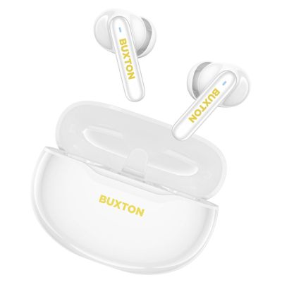 7. BUXTON BTW-7200 TUYA – Weiße In-Ear-Bluetooth-Kopfhörer