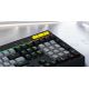 13. Hator Icefall weiße Membran-Gaming-Tastatur (schwarze und weiße Tasten)