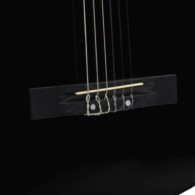 9. V-TONE BCG BK - 4/4 klassische Gitarre, schwarz