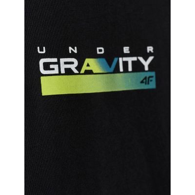 6. Herren-T-Shirt mit Aufdruck, regulär, Größe 4F 4FRAW26TTSHM4665-20S