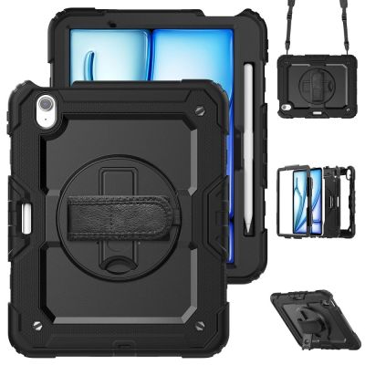 4. Tech-Protect Solid360 Hülle für iPad Air 11" 2024 - Schwarz