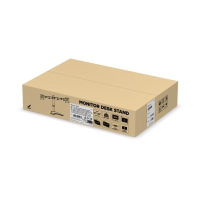 7. Equip 650123 Monitorhalterung/Ständer 81,3 cm (32") Schreibtisch Schwarz