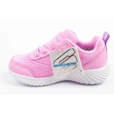 2. Skechers Bounder Baby-Sportschuhe mit Klettverschluss in Rosa