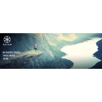 8. Gaiam Yogamatte "SUNDIAL LAYERS" 6mm 62432