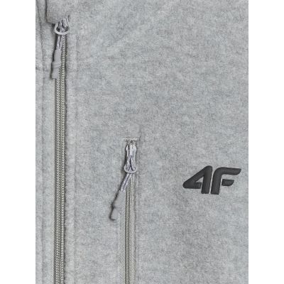 7. Herren-Regular-Fleecejacke mit Stehkragen 4F 4FRMM00TFLEM435-27M