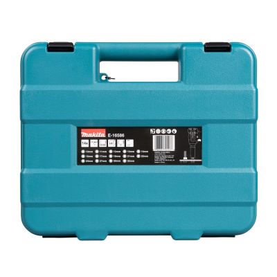 4. Makita E-16586 Schlagschrauber-Steckschlüsselsatz Schwarz, Grün
