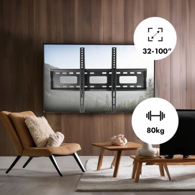 11. MACLEAN TV-HALTERUNG MAX VESA 600X400, 32-100", 80KG MC-419