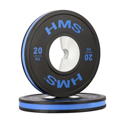 12. BTBR Set Olympische Bumper Plates - 2x (10kg, 15kg, 20kg, 25kg) HMS BTBR SET