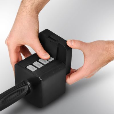 4. HL02 Verstellbare Hanteln Schwarz 2 x 5 kg HMS