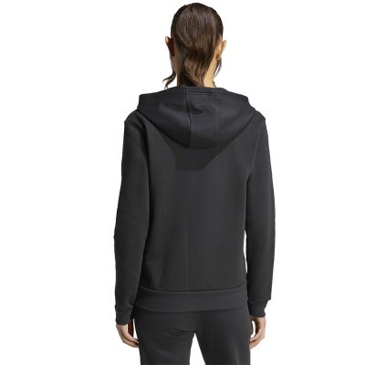 2. adidas Entrada 26 Kapuzenpullover mit durchgehendem Reißverschluss für Damen, Schwarz, KF5939