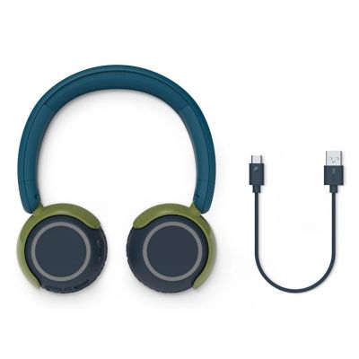 11. Philips 4000er Serie TAK4200CT/00 Kopfhörer/Headset Kabelloses Kopfbügel-Headset Anrufe/Musik Bluetooth Blau, Grün