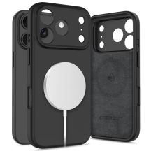Tech-Protect Silicone MagSafe Case für iPhone 17 Pro - Schwarz