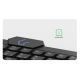 2. KeySonic KSK-3210ELU (DE) Tastatur Home USB QWERTZ Deutsch Schwarz