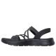 2. Skechers Damen GO WALK FLEX SANDALE EMMA 141473 BKGY