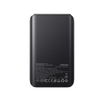 3. Joyroom JR-QP192 Star Series Mini 20000mAh 22,5W Powerbank mit Digitalanzeige - Schwarz