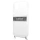 6. Guess GUHCP13SKC4GBSI iPhone 13 mini 5.4" Transparentes Hartschalenetui 4G Graues Armband Silberne Kette