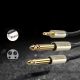 11. Ugreen Kabel Audiokabel Miniklinke 3,5 mm - 2 x Klinke 6,35 mm 1m grau (AV126)