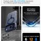 10. Spigen Ultra Hybrid Optik S MagSafe Hülle für iPhone 18 Pro Max / 17 Pro Max – Transparentes Marineblau