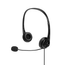 Lindy 42870 Kopfhörer/Headset, kabelgebunden, Kopfbügel, Anrufe/Musik, USB Typ-A, Schwarz