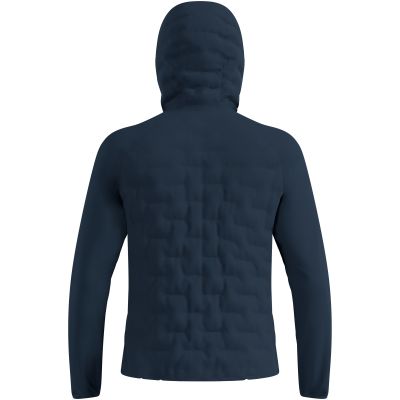 Herren-Hybridjacke ZEROWEIGHT INSULATOR Midlayer-Hoodie mit durchgehendem Reißverschluss, marineblau