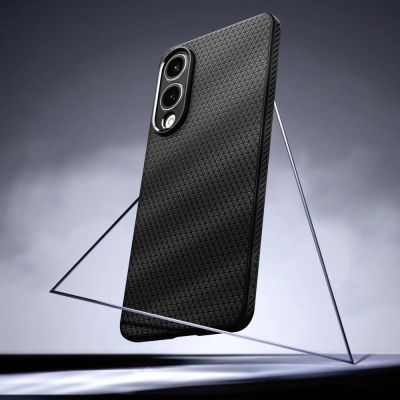 15. Spigen Liquid Air Case für Samsung Galaxy S25 Edge - Schwarz