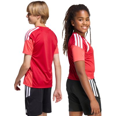 4. adidas Tiro 26 Wettkampf-Trainings-T-Shirt für Kinder, Rot KA7601