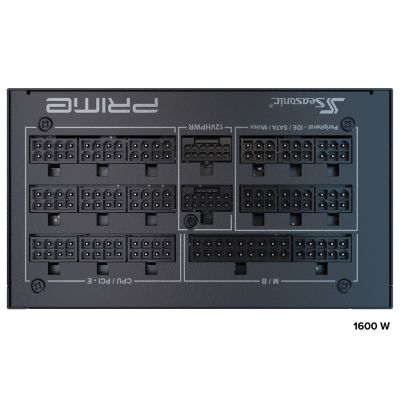 9. Seasonic ATX3-PRIME-PX-1600 Netzteilmodul 1600 W 20+4 Pin ATX Schwarz
