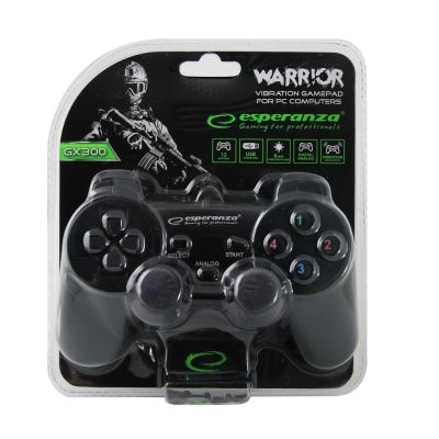 2. Esperanza EG102 Gamepad (PC, PS3; schwarz)