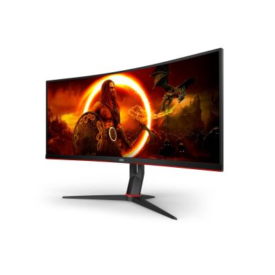 14. AOC Monitor 34"/ CU34G2XP BK 2xHDMI 2xDP 5xUSB