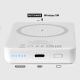 9. Powerbank SBS TEBB5000MAG1CW 5000 mAh USB-C, MagSafe kompatibel – Weiß