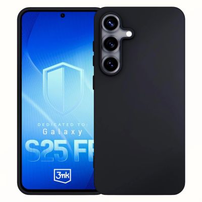 12. 3mk Matt Case für Samsung Galaxy S25 FE – Mattschwarz